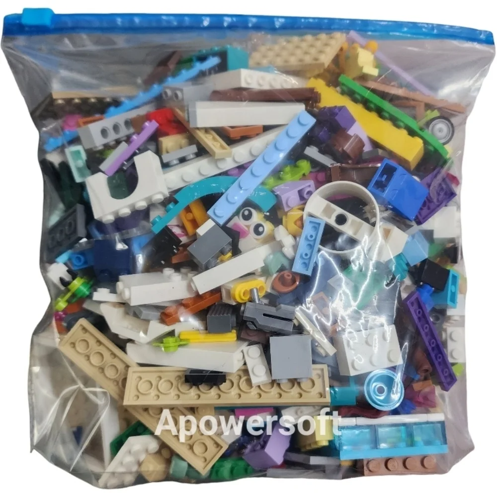 Lego Misc Lot Assorted One Gallon Zip Bag #2